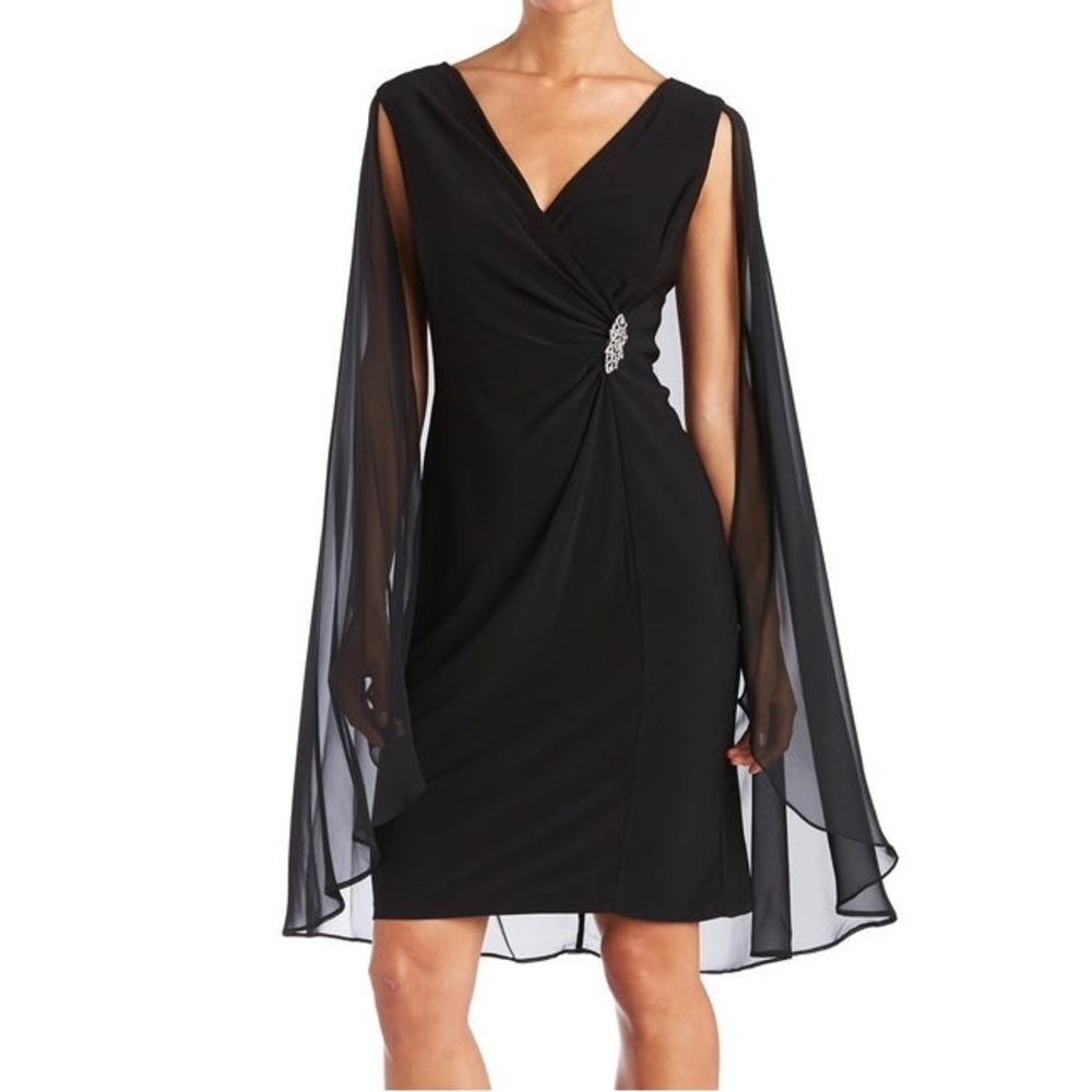 Black cocktail dress R&M Richards